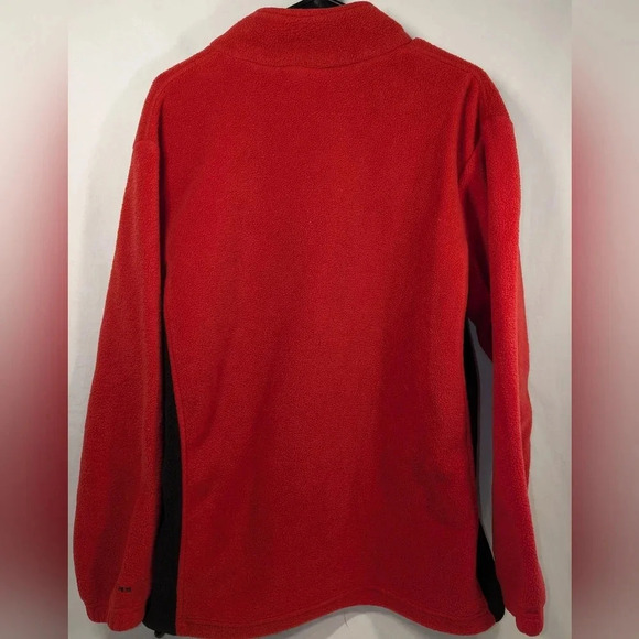 NFL Atlanta Falcons football pullover fleece, red/black, 1/4 zip , size M - Picture 5 of 10